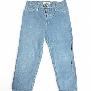 Light Blue Denim Jeans Straight Baggy